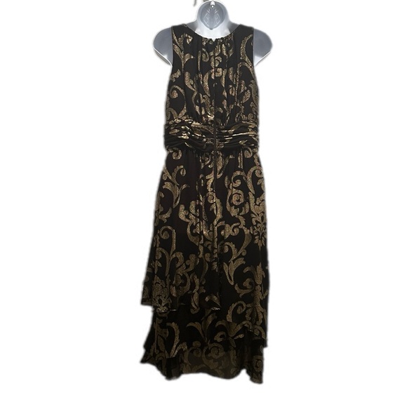 J. Taylor black & gold dress - Picture 7 of 11